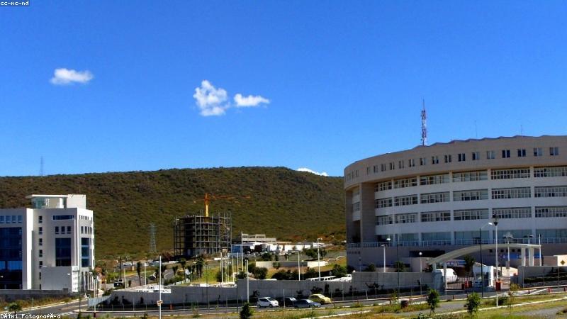 桃子视频创作团队在现代化影棚内进行短视频拍摄与实时监看